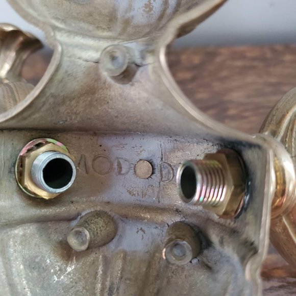 Vintage Mod Dep Brass Wall Sconce Candle Holder - Picture 13 of 15